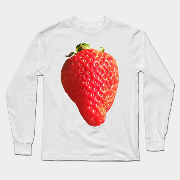 Strawberry Long Sleeve T-Shirt by BlakCircleGirl